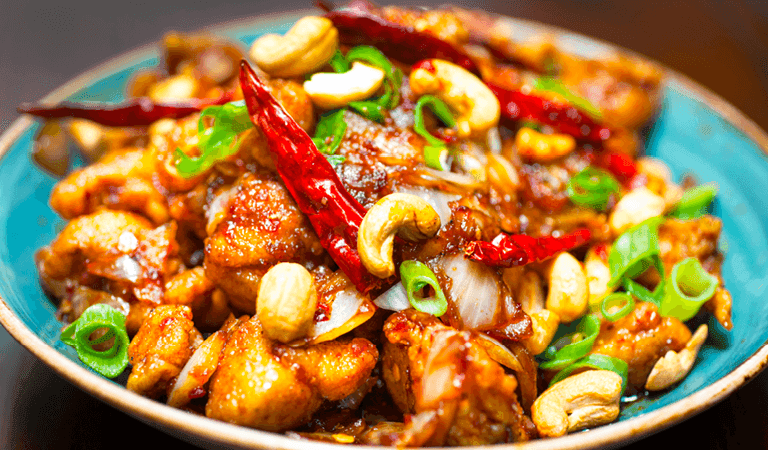 Kung Pao Chicken dish