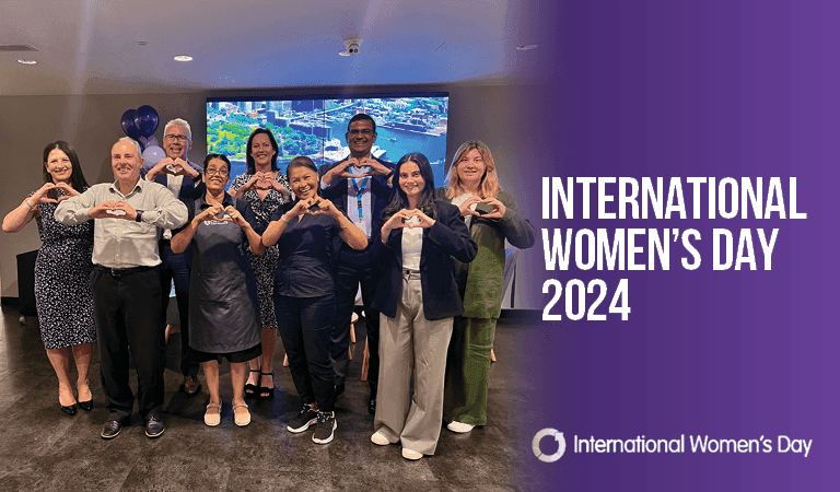 Group photo for international womens day 2024